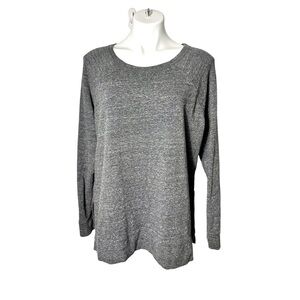 Goodthreads Heathered Crewneck Size Large Gray